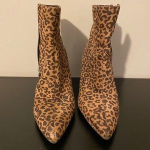 Leopard Print Boots